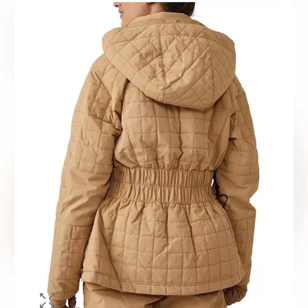 Free People All Prepped Ski Jacket Size Large NWT